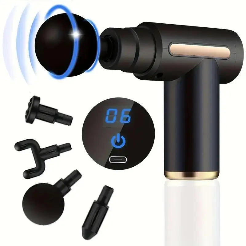 Percussion Massage Gun — 6-Speed Deep Tissue
