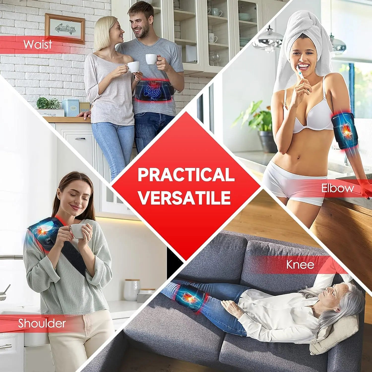 Red & Infrared Light Therapy Belt — 660nm/850nm