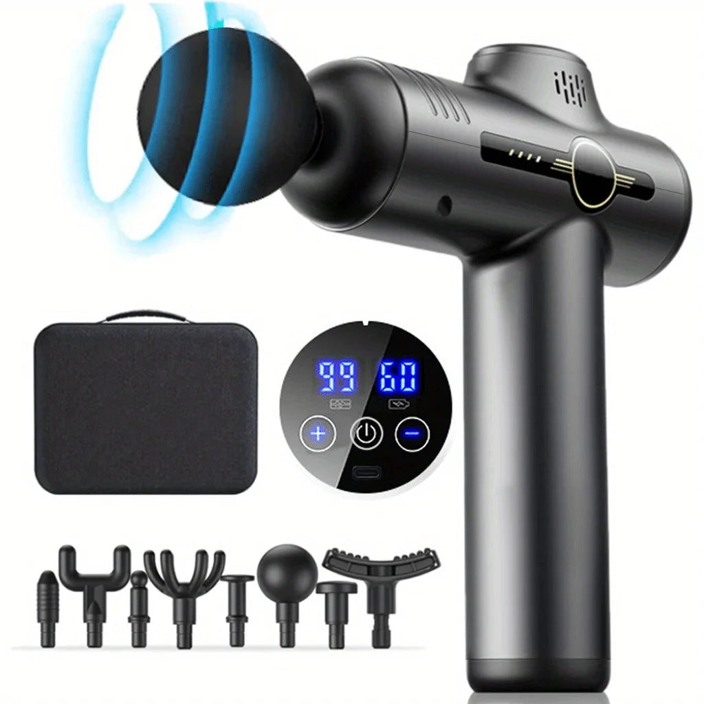 Percussion Massage Gun — 6-Speed Deep Tissue