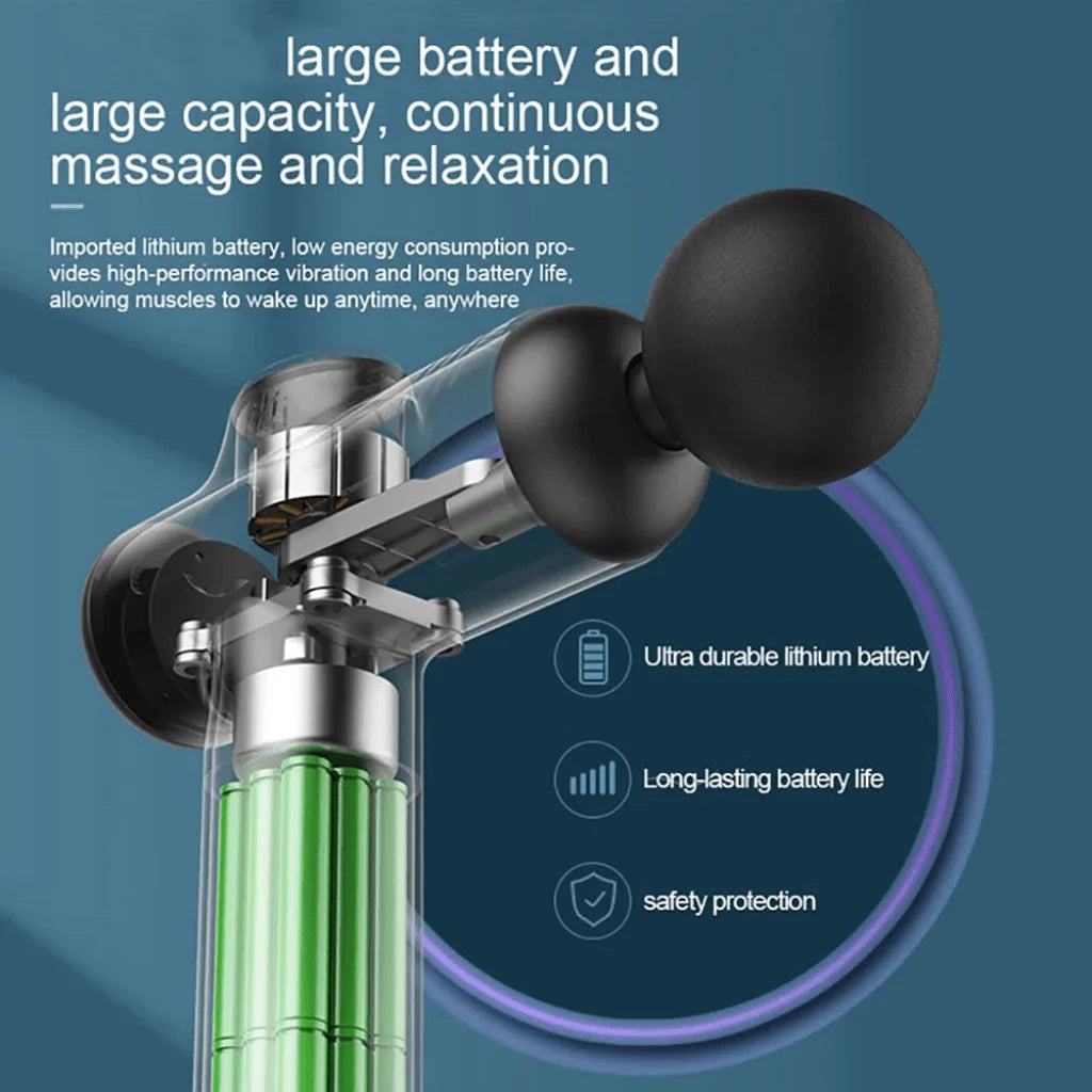Percussion Massage Gun — 6-Speed Deep Tissue
