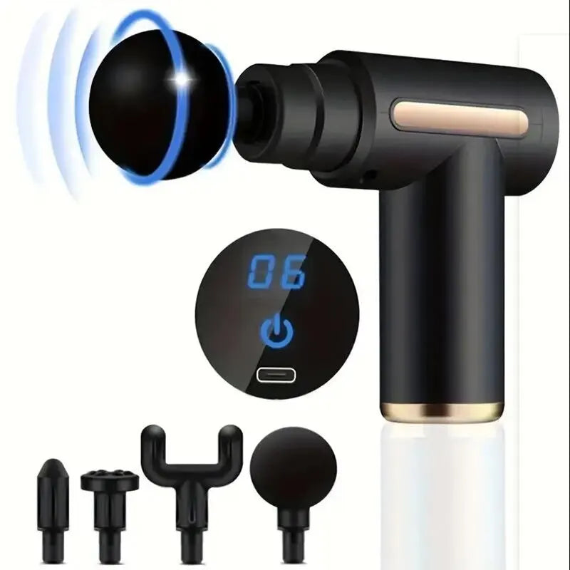 Percussion Massage Gun — 6-Speed Deep Tissue