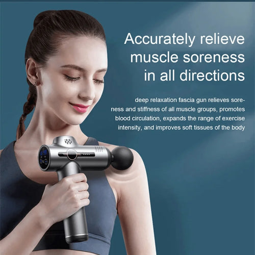 Percussion Massage Gun — 6-Speed Deep Tissue
